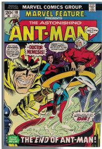 MARVEL FEATURE (1971) 10 FN ANTMAN July 1973
