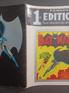 Famous First Edition Batman #1 - F-5 - 1975 - VG