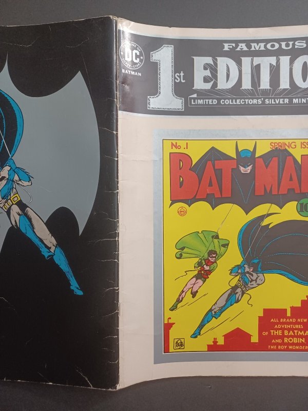 Famous First Edition Batman #1 - F-5 - 1975 - VG