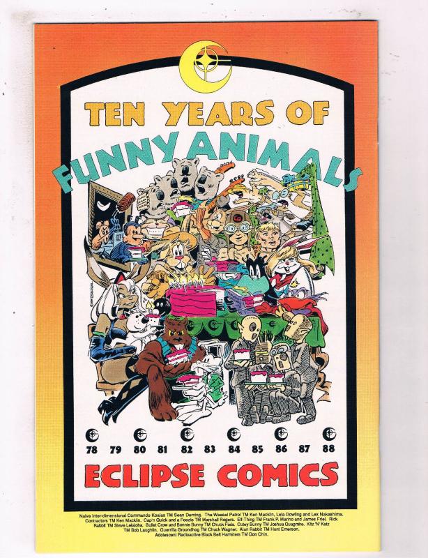 Total Eclipse #1 VF/NM Eclipse Comics Comic Book 1988 DE25