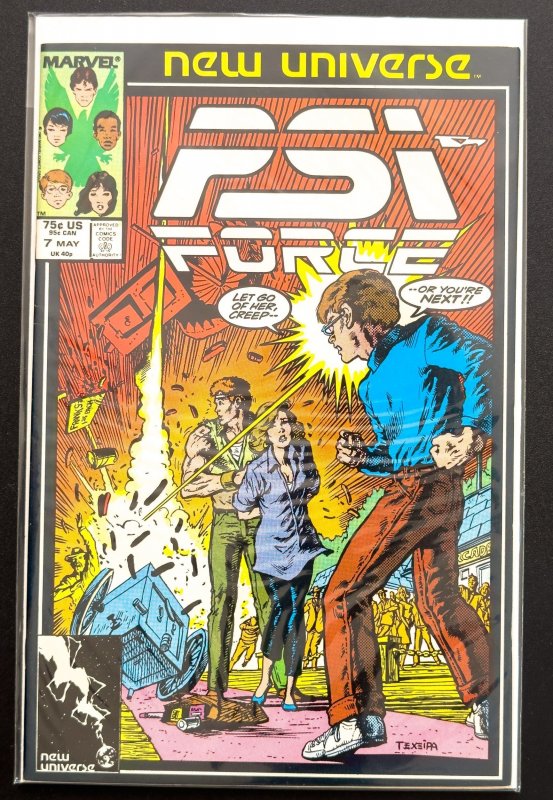 Psi-Force #1-7 [Lot of 7 Bks] (1986) VF+