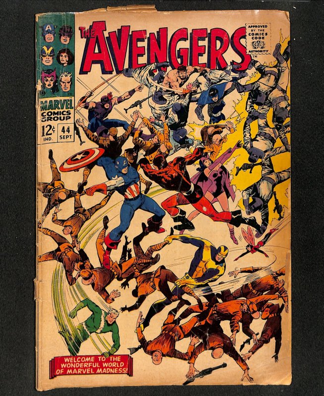 Avengers #44 Origin Black Widow! 2nd Red Guardian!