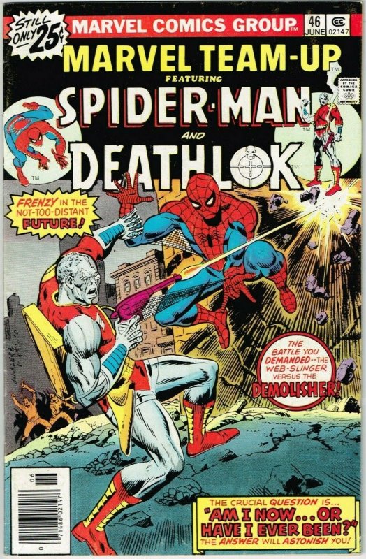 Marvel Team Up #46 (1972) - 6.5 FN+ *Spider Man/Deathlok*