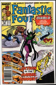 Fantastic Four #306 Newsstand Edition (1987) Fantastic Four