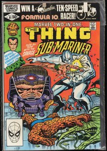 Marvel Two-in-One #81 (1981) Namor the Sub-Mariner