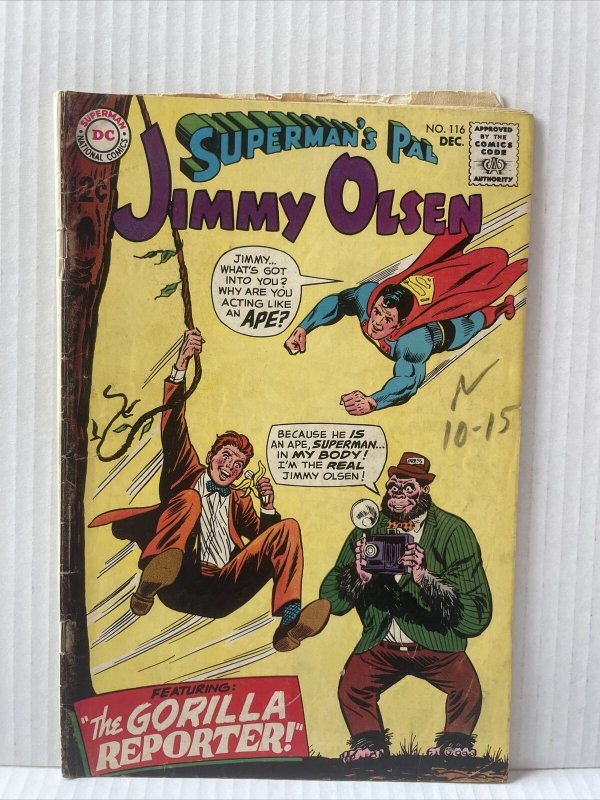 Superman's Pal Jimmy Olsen #116 