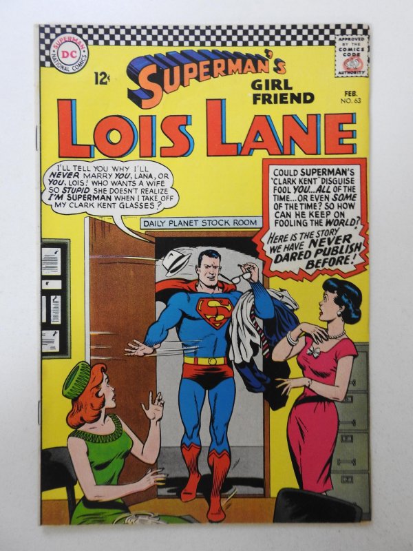 Superman's Girl Friend, Lois Lane #63 (1966) FN Condition!