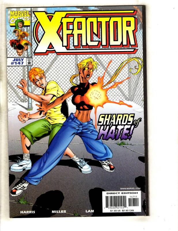 10 X-Factor Marvel Comic Books # 140 141 142 143 144 145 146 147 148 149 CR55