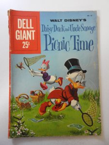 Dell Giant #33 (1960) GD+ Condition 2 in spine split