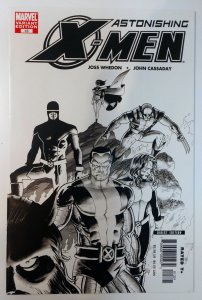 Astonishing X-Men #13 (9.2, 2007) Black and White Variant