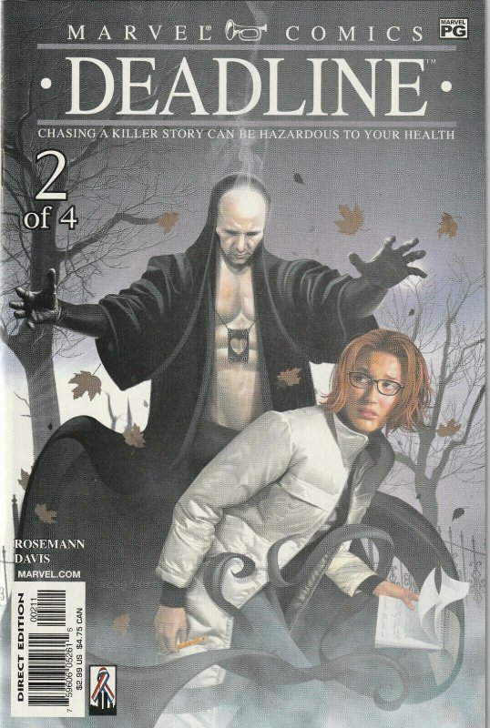 Deadline #1-4 (2002) Marvel Comics ~ Complete Set