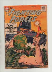 Our Fighting Forces #47 - TNT Birthday - (Grade 4.0) 1959