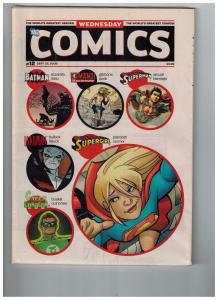 Wednesday Comics # 12 2009 DC Comics Newspaper Superman Batman Green Lantern S87