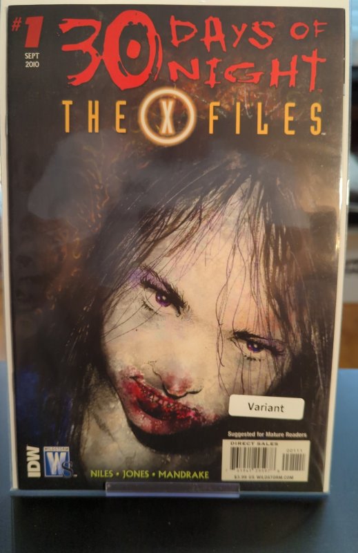 The X-Files/30 Days of Night #1 Sam Kieth Cover (2010)