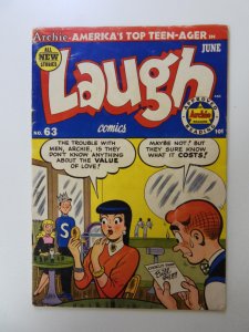 Laugh Comics #63 (1954) VG condition 1 spine split