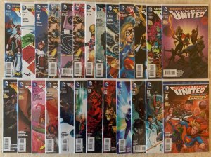 JUSTICE LEAGUE UNITED 0, 1-16, ANNUAL 1 + 7 VARIANTS | DC 2014-2016 | 25 TOTAL