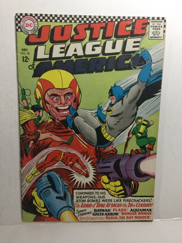 Justice League Of America 50 Vg- Very Good- 3.5 DC Comics