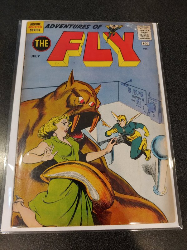 ADVENTURES OF THE FLY #13 GOLDEN AGE CLASSIC