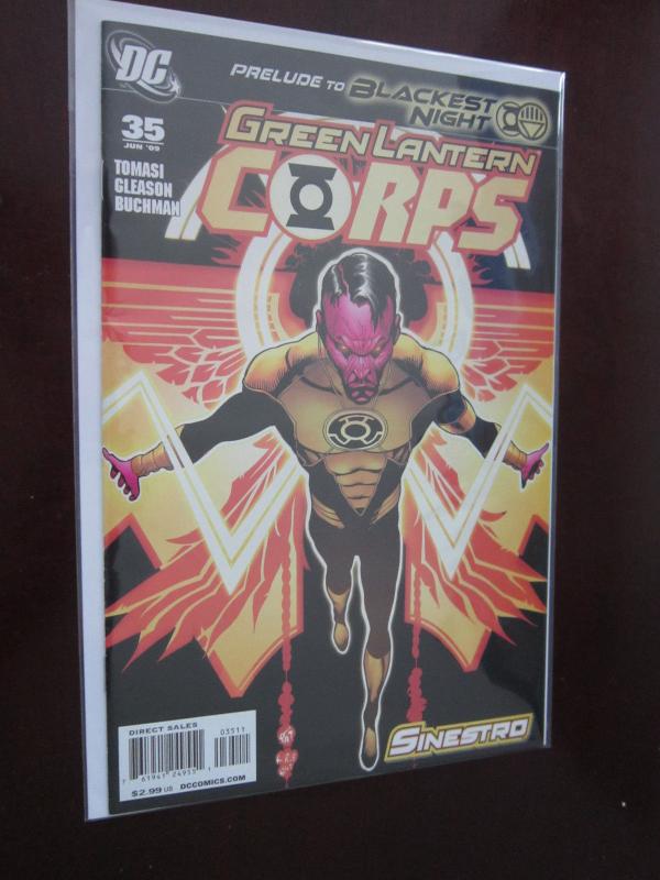 Green Lantern Corps (2006), SET:#1-10, 10 DIFFERENT 8.0/VF OR BETTER