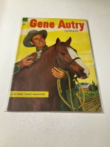 Gene Autry Comics 74 Vg Very Good 4.0 Dell Comics