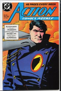 Action Comics Weekly #603 (1988) Blackhawk