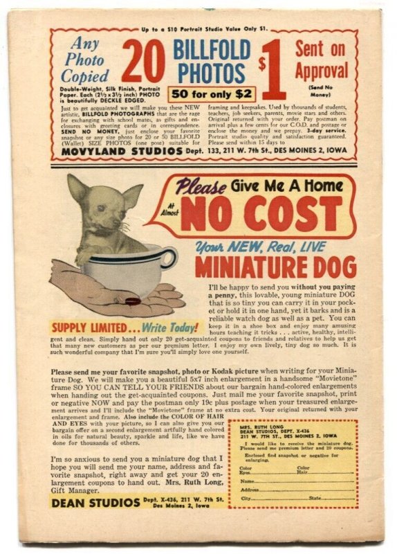 Battlefront #41 1956- Maneely cover- Atlas War comic FN+