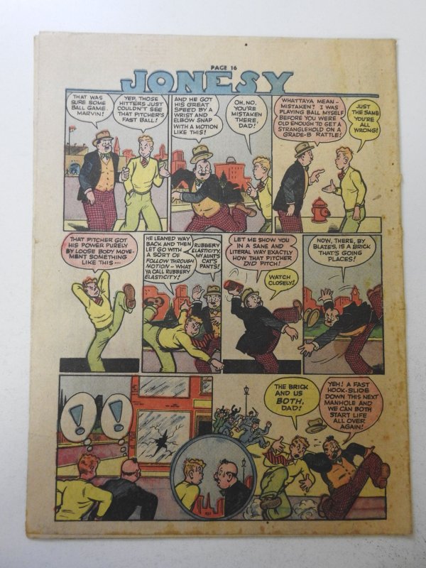 The Spirit #262 (1945) Newsprint Comic Insert Rare!