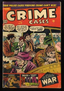 Crime Cases Comics #12 VG+ 4.5