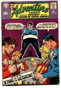 ADVENTURE COMICS #375 1968-INTRO QUANTUM QUEEN-SUPERBOY-LEGION SUPER HEROES-VG-