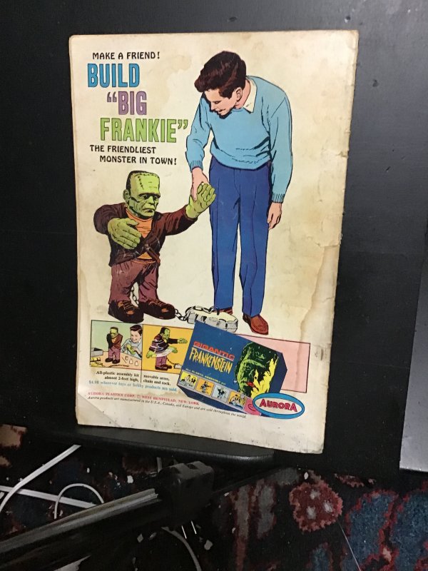 Star Spangled War Stories #119 (1965) dinosaur cover key! Affordable grade! GD-