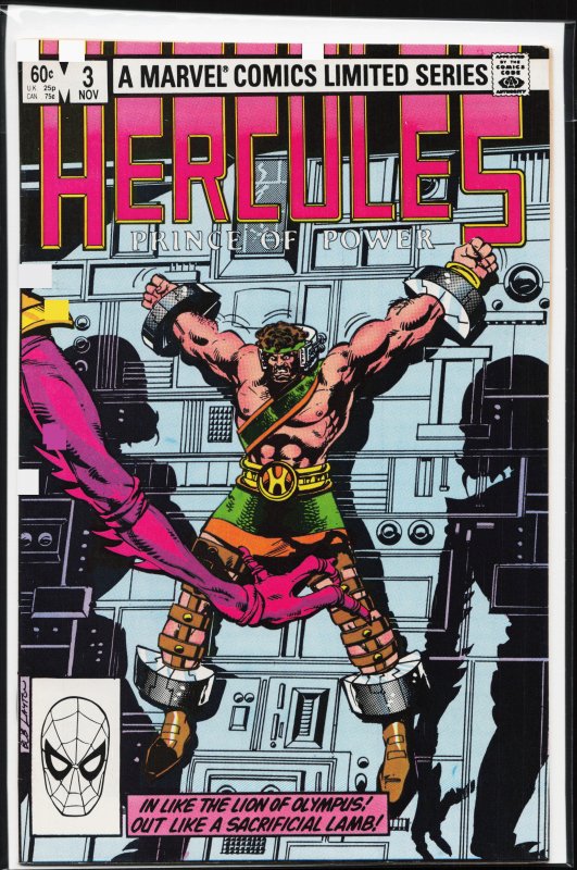 Hercules #3 Direct Edition (1982) Hercules