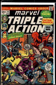 Marvel Triple Action #10 (1973) The Avengers