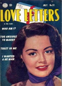 Love Letters #22 POOR ; Comic Magazines | low grade comic Quality Romance July 1
