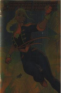 Captain Marvel # 1 Nakayama Foil Variant  NM Marvel 2023 [T3]