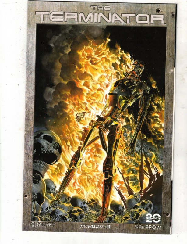 Terminator #1AE (2021) PRICE DROP! Variant Cover Super-Grade 1st issue! COVELL!