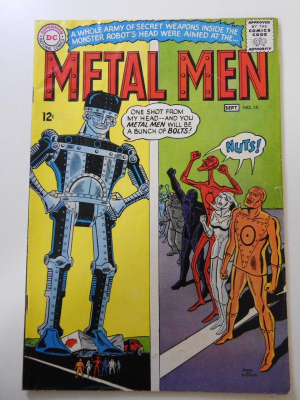 Metal Men #15 (1965) VG+ Condition!