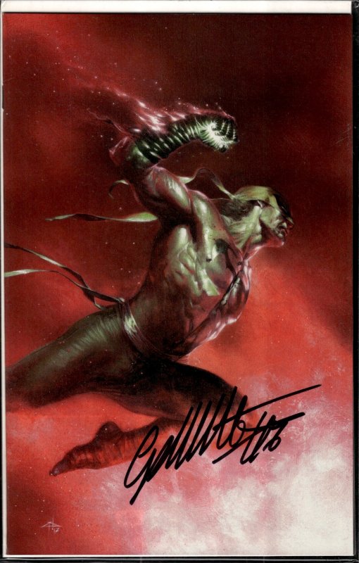 The Defenders #1 Dell'Otto Virgin Cover (2017) Signed Dell'Otto wit...