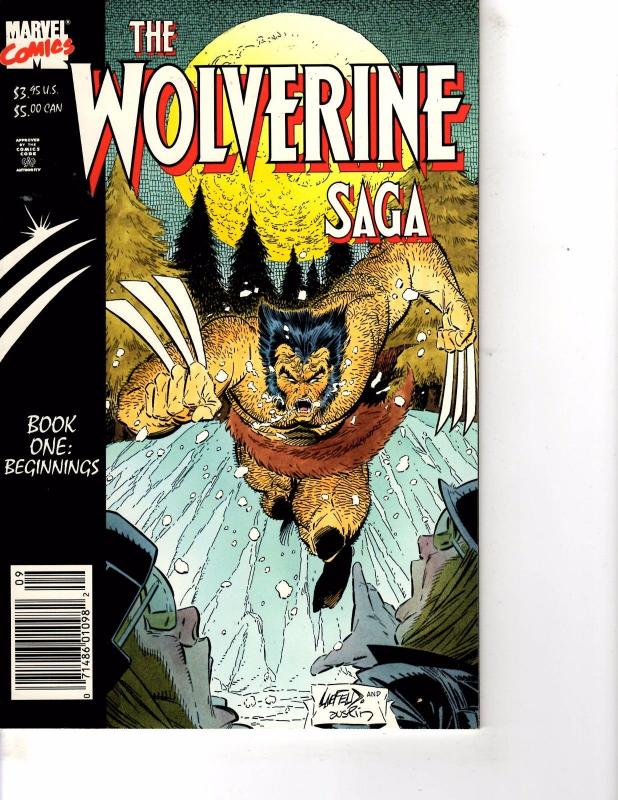 Lot Of 2 Marvel Comic Books Wolverine Save Book One and Book Two ON3