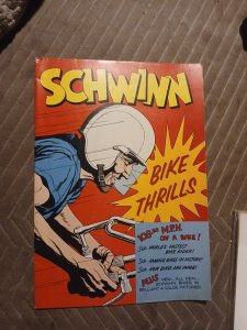 Schwinn Bike Thrills Bicycle Co promotional 1959 silver age advertising Comics