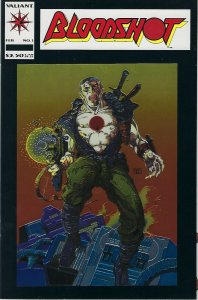 Bloodshot # 1 !!! Valiant !!!  VF/NM 