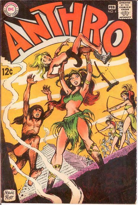 ANTHRO (1968) 4 VG+  Jan.-Feb. 1969 COMICS BOOK