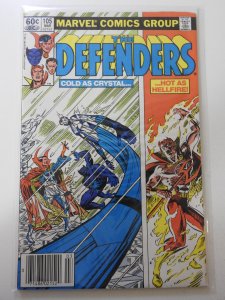 The Defenders #105 Newsstand Edition (1982)