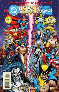 DC Versus Marvel/Marvel Versus DC #1 (1996) Superman