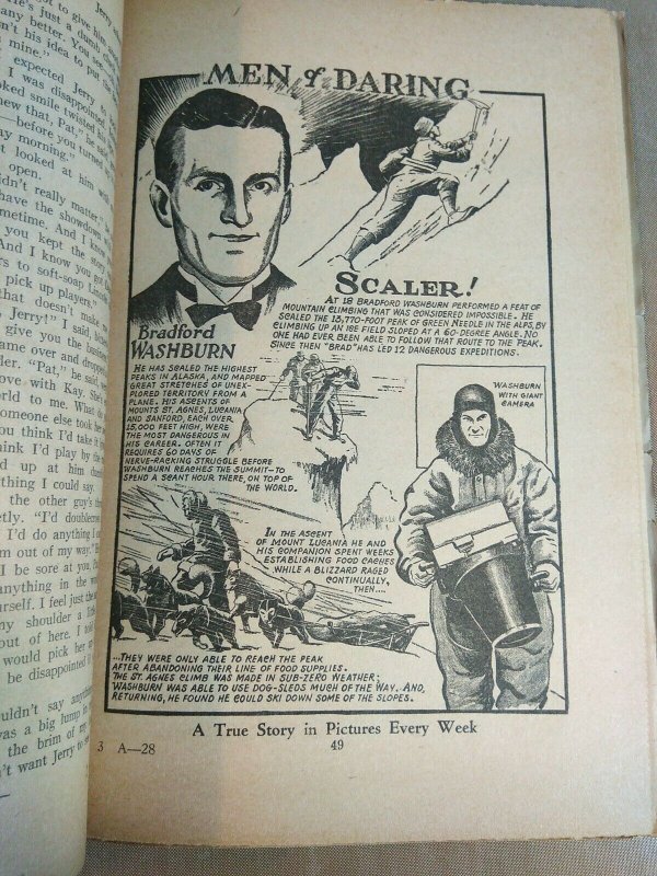 Argosy Jan 28, 1939 - Edgar Rice Burroughs/Cornell Woolrich - Vol 287 No. 6 