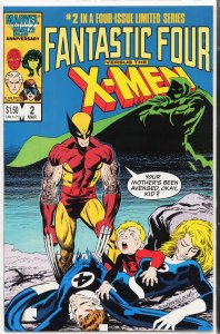 Fantastic Four vs. X-Men #2 (1987) Mr. Fantastic