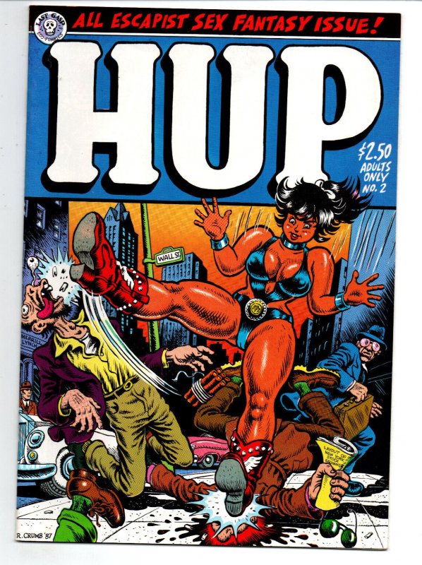 Hup #2 - 1st Print - R Crumb - Underground - 1987 - (-NM)