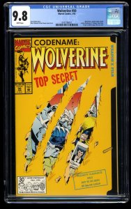 Wolverine #50 CGC NM/M 9.8 White Pages