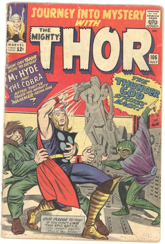 Journey into Mystery #106 (1964) Thor!