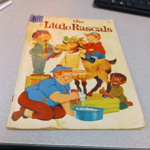 SCARCE 1958 Little Rascals #5 Four Color #936 Dell Comic TV Alfalfa Buckwheat