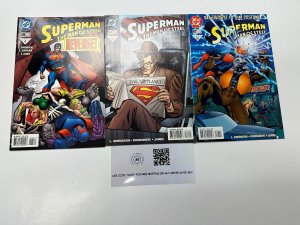 3  Superman The Man of steel DC Comic Book # 65 66 67 Batman Flash 51 CT5